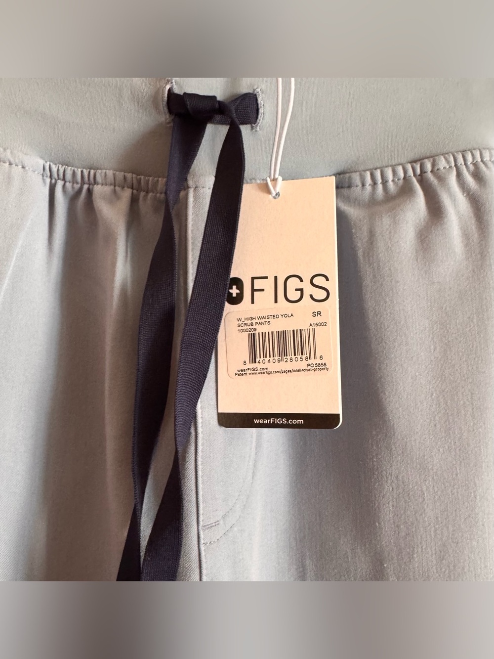 #525 NWT- FIGS High-Waisted Yola Scrub Pants Size Small Regular - Picture 8 of 11